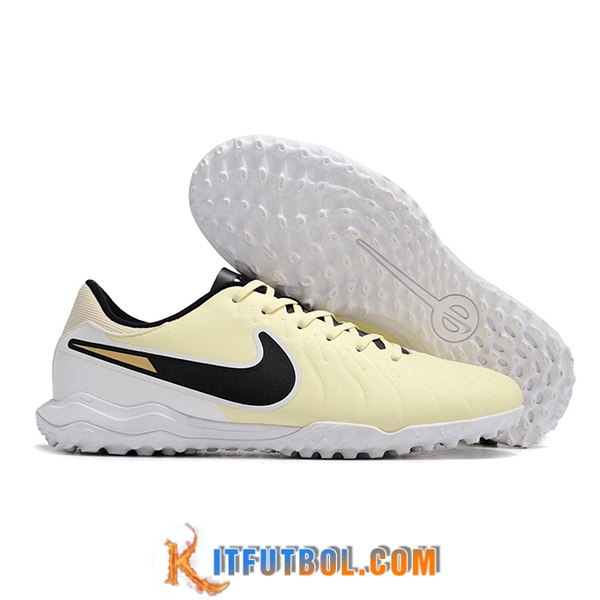 Nike Botas De Fútbol Tiempo Legend X Academy TF Amarillo/Negro