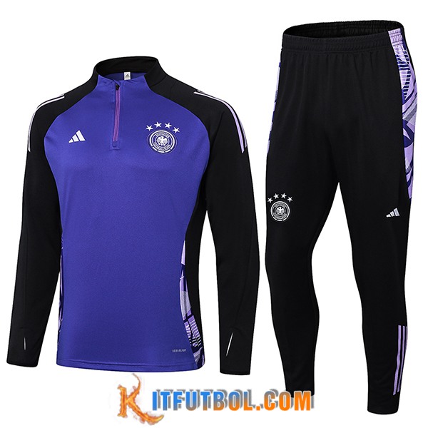 Chandal Equipos De Futbol Alemania Violeta/Negro 2024/2025
