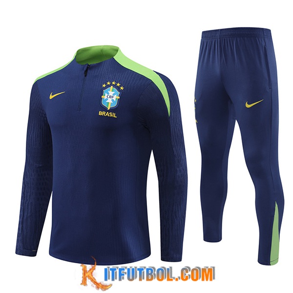 Chandal Equipos De Futbol Brasil Azul/Verde 2024/2025