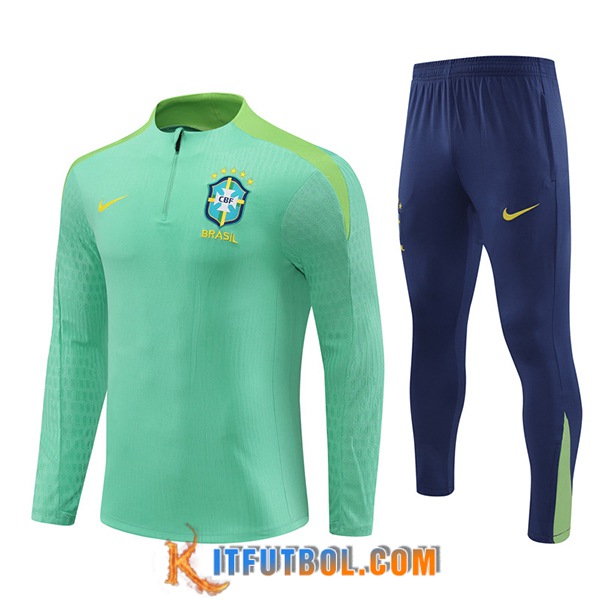 Chandal Equipos De Futbol Brasil Verde 2024/2025