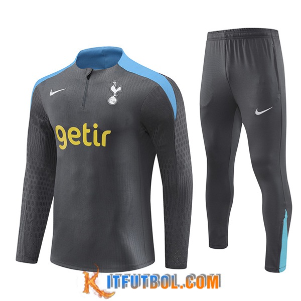 Chandal Equipos De Futbol Tottenham Hotspur Gris Oscuro 2024/2025