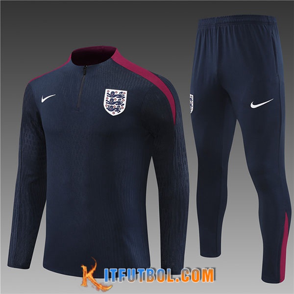 Chandal Equipos De Futbol Inglaterra Ninos Azul Oscuro 2024/2025