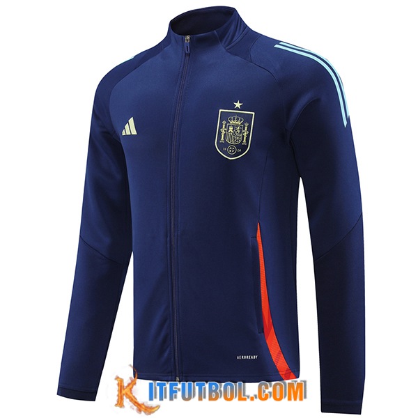 Chaquetas Futbol España Azul Oscuro 2024/2025
