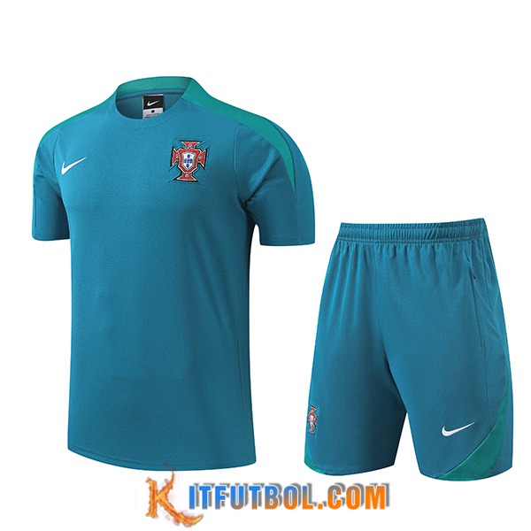 Camiseta Entrenamiento Portugal Azul 2024/2025
