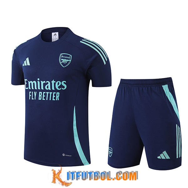 Camiseta Entrenamiento Arsenal Azul 2024/2025