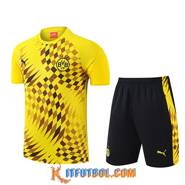 Camiseta Entrenamiento Dortmund Amarillo/Negro 2024/2025