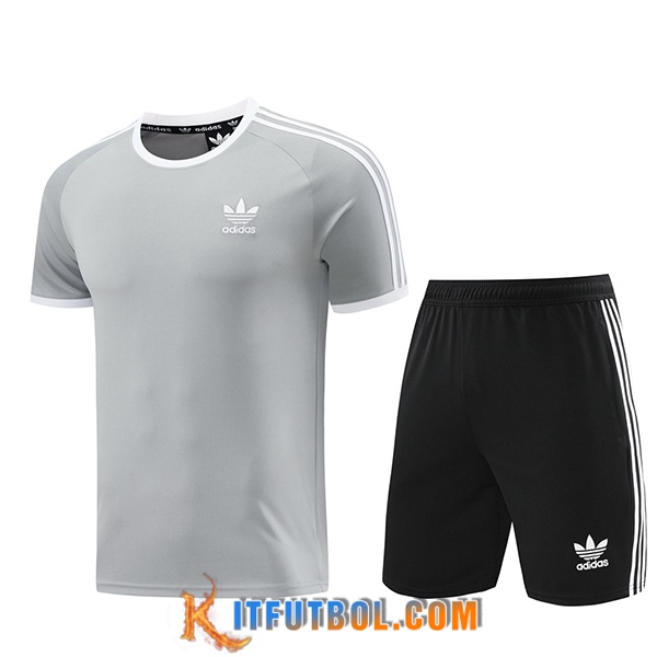 Camiseta Entrenamiento Adidas Gris 2024/2025