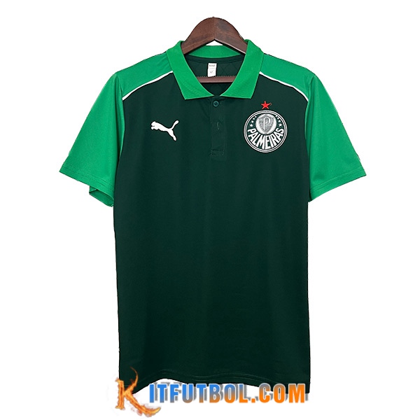 Camiseta Polo Palmeiras Verde 2024/2025