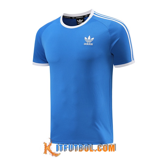 Camiseta Entrenamiento Adidas Azul 2024/2025 -02