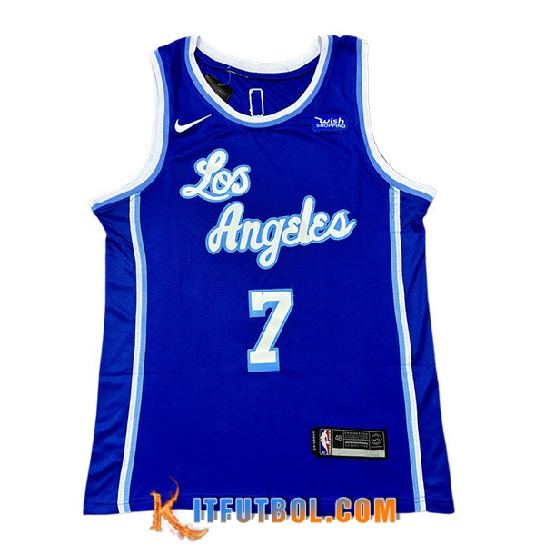 Camisetas De Futbol Los Angeles Lakers (ANTHONY #7) 2024/25 Azul/Blanco