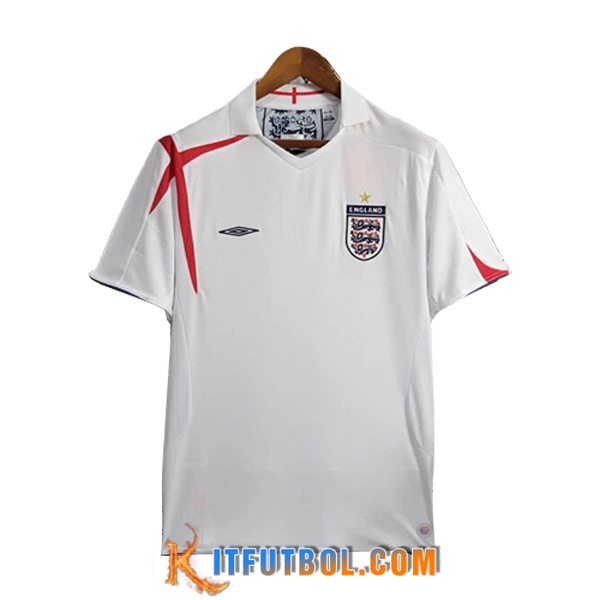 Camisetas De Futbol Inglaterra Retro Primera 2005