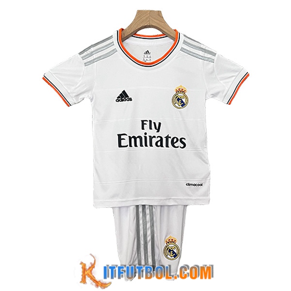 Camisetas De Futbol Real Madrid Retro Ninos Primera 2013/2014