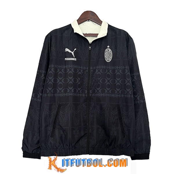 Rompevientos AC Milan Negro 2024/2025