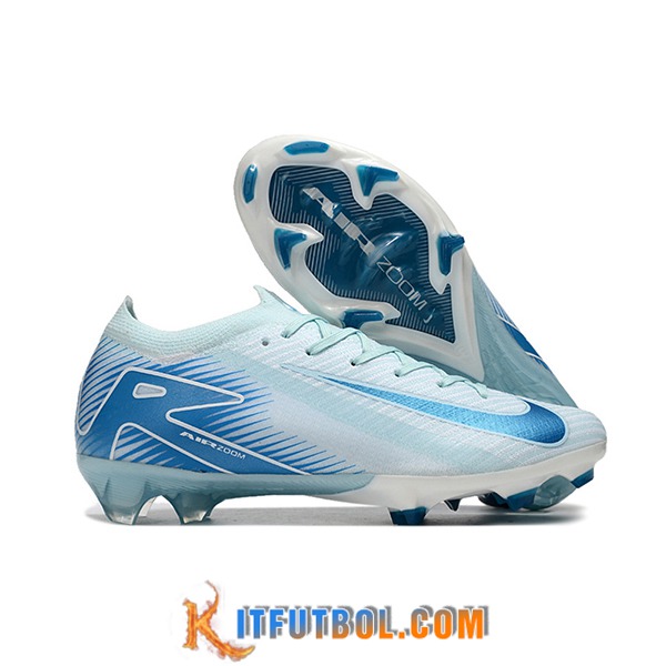 Nike Botas De Fútbol AIR Zoom Mercurial Vapor 16 Elite XXV FG Blanco/Azul