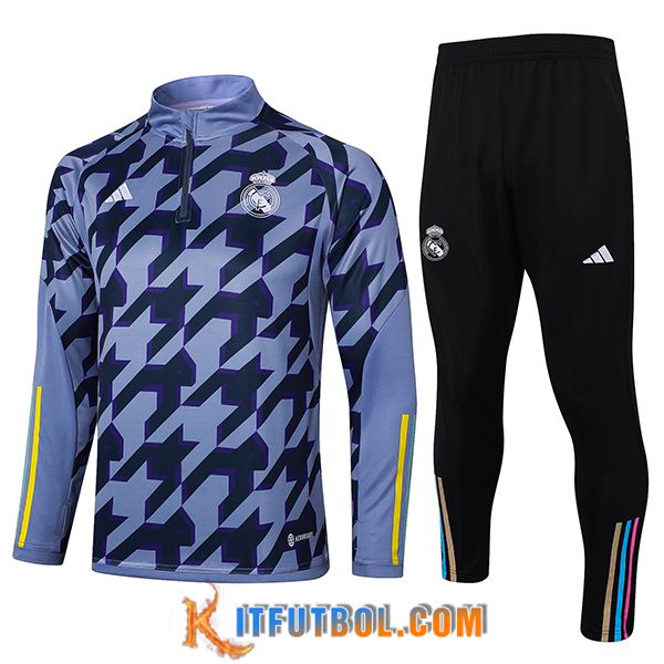 Chandal Equipos De Futbol Real Madrid Púrpura/Negro 2024/2025