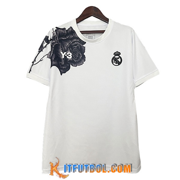 Camisetas De Futbol Real Madrid Y3 Blanco 2024/2025