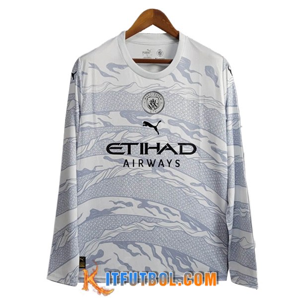 Camisetas De Futbol Manchester City Special Edition Manga Largas 2024/2025