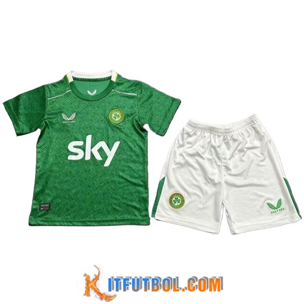 Camisetas De Futbol Irlanda Ninos Primera 2024/2025