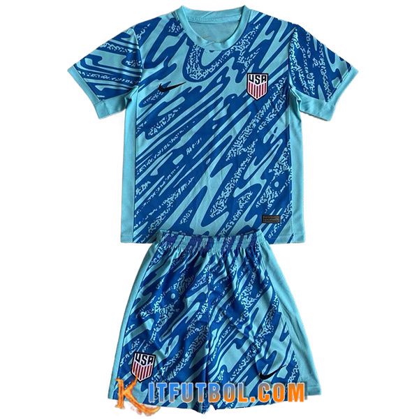 Camisetas De Futbol Estados Unidos Ninos Portero 2024/2025