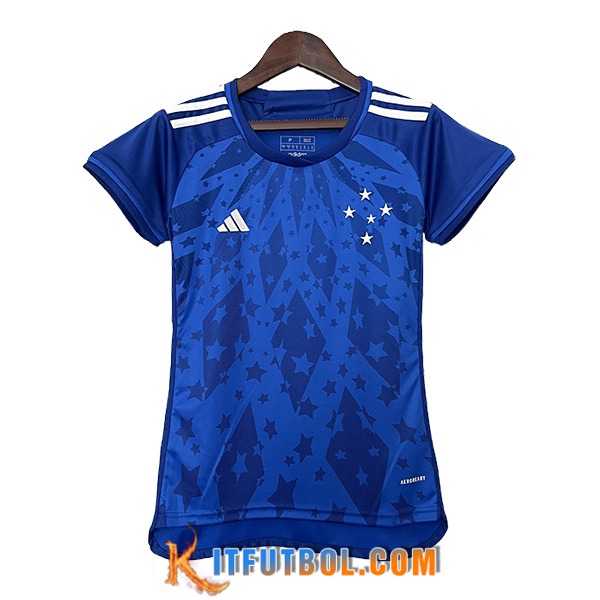 Camisetas De Futbol Cruzeiro Mujer Primera 2024/2025