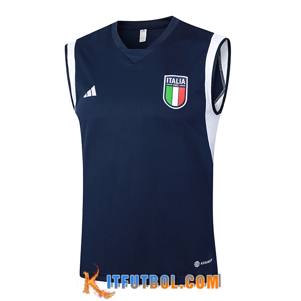 Chalecos De Futbol Italia Azul Oscuro 2024/2025