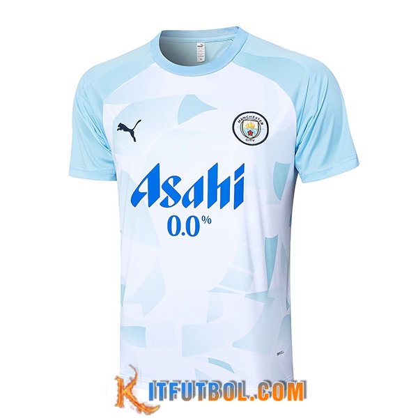 Camiseta Entrenamiento Manchester City Azul Claro 2024/2025
