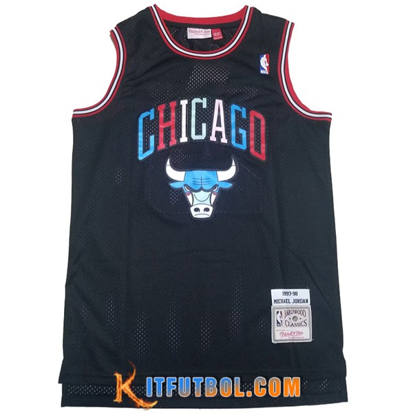 Camisetas De Futbol Chicago Bulls (JORDAN #23) 2024/25 Negro