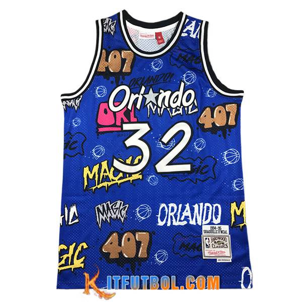 Camisetas De Futbol Orlando Magic (O'NEAL #32) 2024/25 Azul