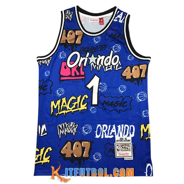 Camisetas De Futbol Orlando Magic (HARDAWAY #1) 2024/25 Azul