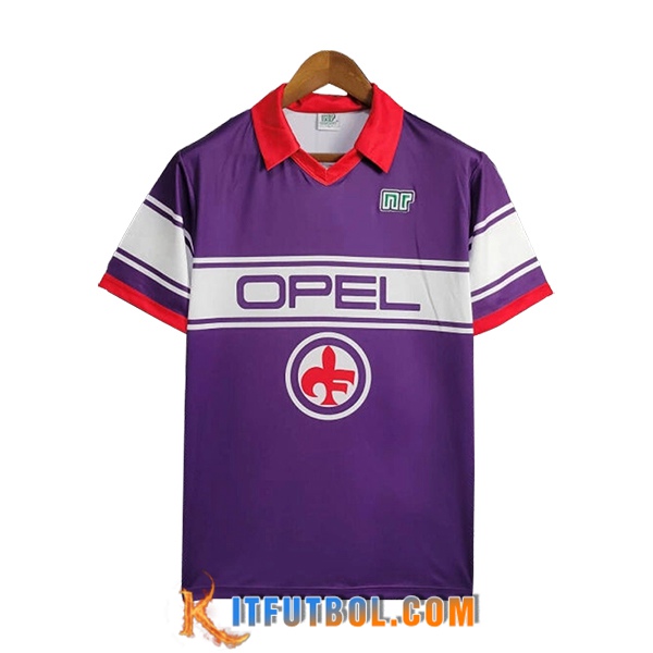 Camisetas De Futbol ACF Fiorentina Retro Primera 1984/1985
