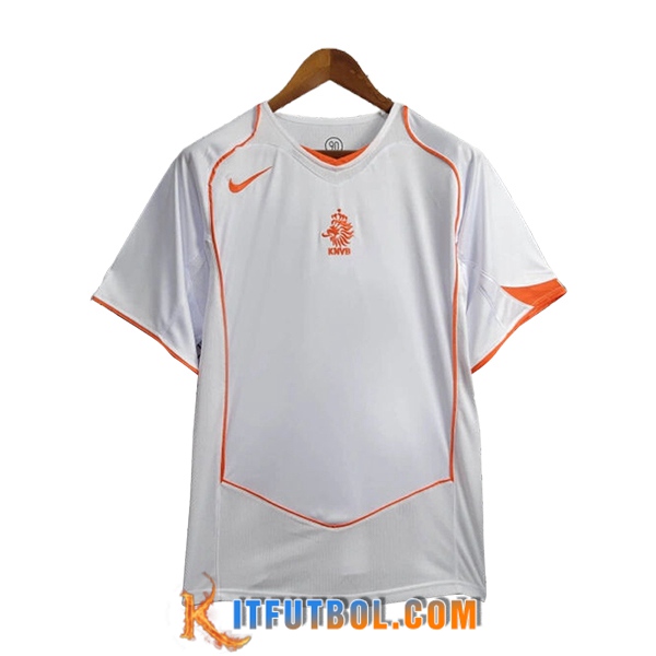 Camisetas De Futbol Países Bajos Retro Segunda 2004