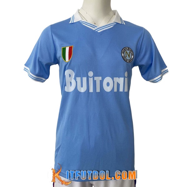 Camisetas De Futbol SSC Napoli Retro Primera 1986/1987