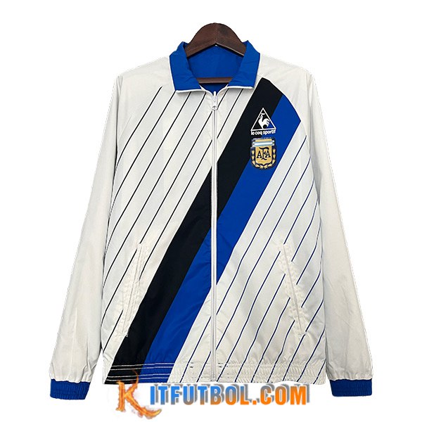 Rompevientos Argentina Blanco/Negro/Azul 2024/2025