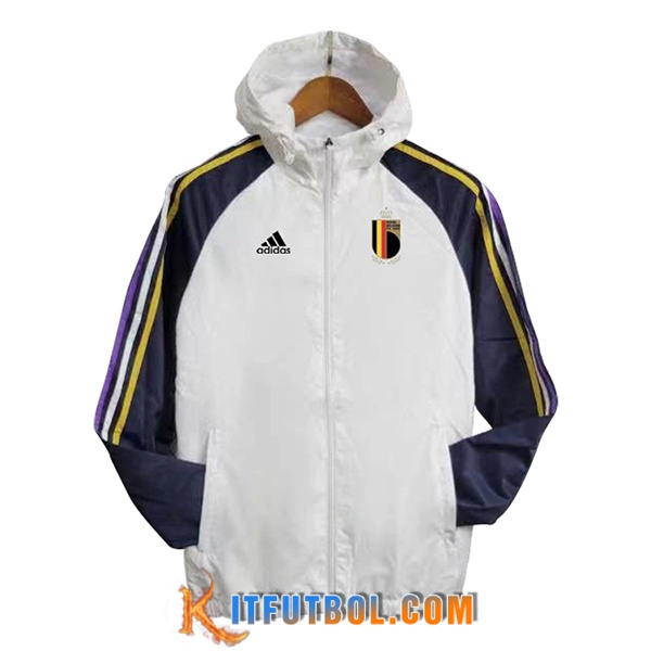 Rompevientos Bélgica Blanco/Azul 2024/2025