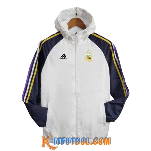 Rompevientos Argentina Blanco/Azul 2024/2025