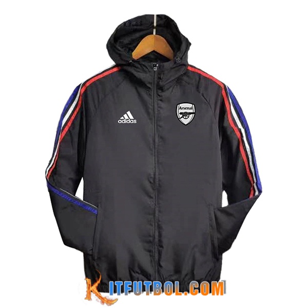 Rompevientos Arsenal Negro 2024/2025