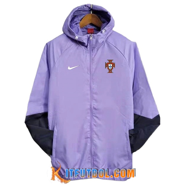 Rompevientos Portugal Violeta/Negro 2024/2025