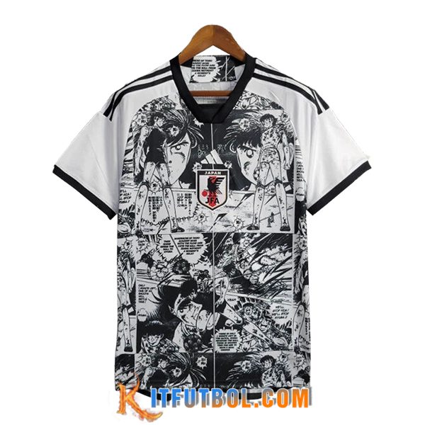 Camiseta Equipo Nacional Japon Special Edition Captain Tsubasa Blanco 2024/2025