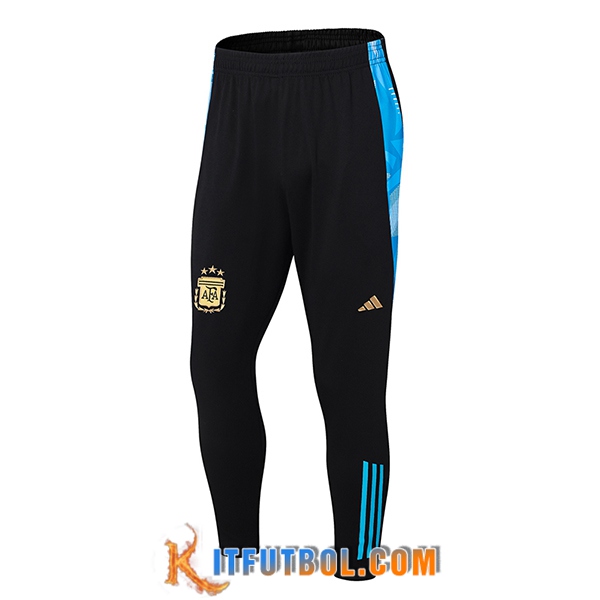 Pantalon Entrenamiento Argentina Negro/Azul 2024/2025