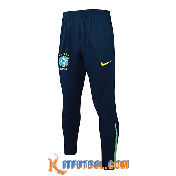 Pantalon Entrenamiento Brasil Azul 2024/2025