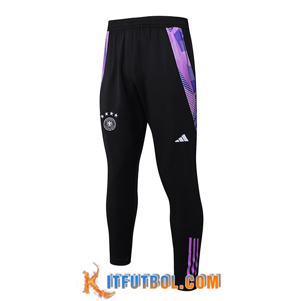 Pantalon Entrenamiento Alemania Violeta/Negro 2024/2025 -02