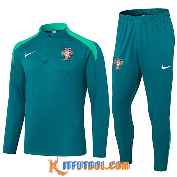 Chandal Equipos De Futbol Portugal Verde 2024/2025