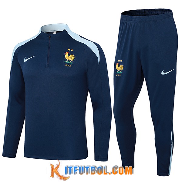 Chandal Equipos De Futbol Francia azul real 2024/2025