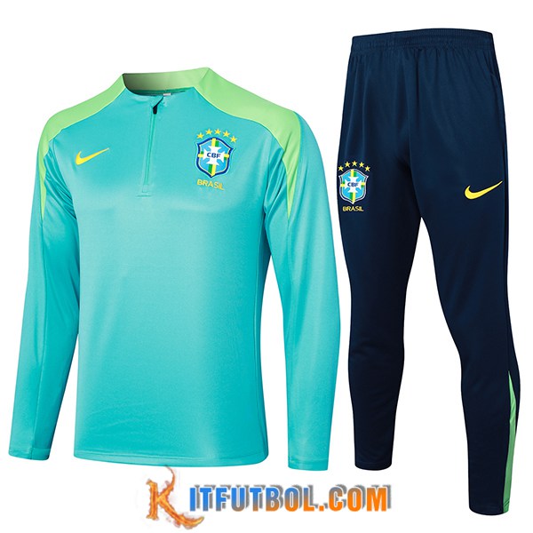 Chandal Equipos De Futbol Brasil Verde 2024/2025 -02