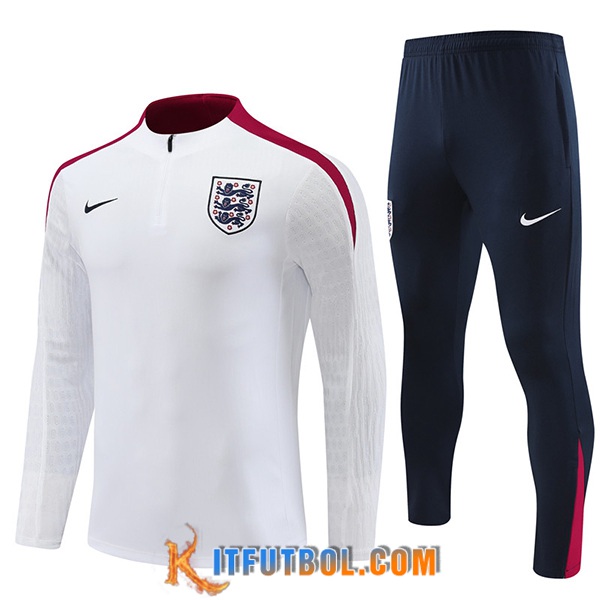 Chandal Equipos De Futbol Inglaterra Blanco/Rojo/Negro 2024/2025