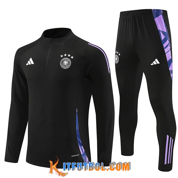 Chandal Equipos De Futbol Alemania Negro/Violeta 2024/2025