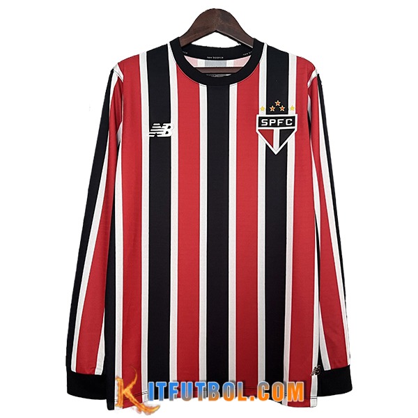 Camisetas De Futbol Sao Paulo FC Segunda Manga Largas 2024/2025
