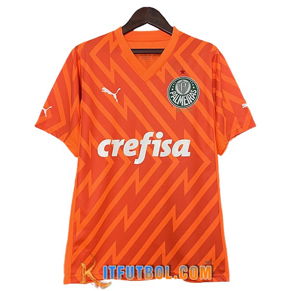 Camisetas De Futbol Palmeiras Portero Naranja 2024/2025