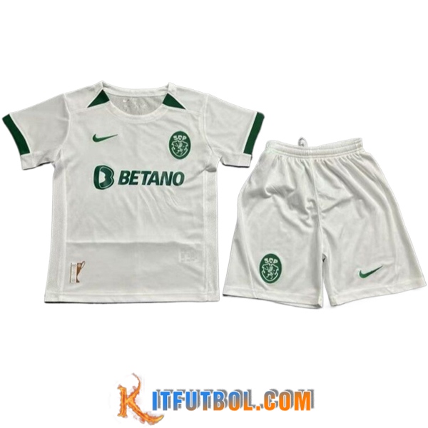 Camisetas De Futbol Sporting Ninos 2024/2025