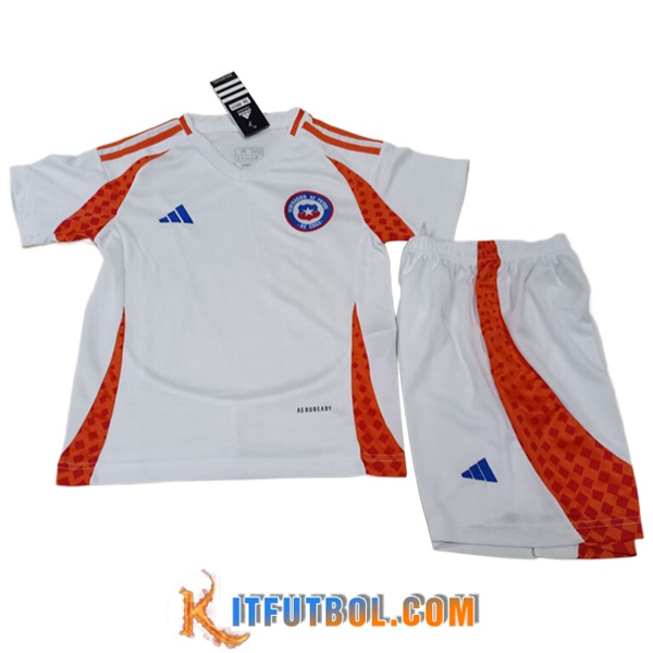 Camisetas De Futbol Chile Ninos Segunda 2024/2025